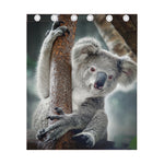Cute Koala Print Curtain