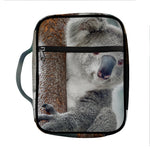 Cute Koala Print Front Pocket Bible Bag