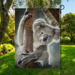 Cute Koala Print Garden Flag
