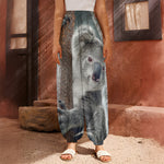Cute Koala Print Harem Pants