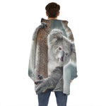 Cute Koala Print Hoodie Blanket