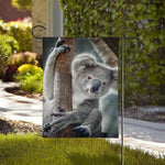 Cute Koala Print House Flag
