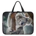 Cute Koala Print Laptop Sleeve With Handle