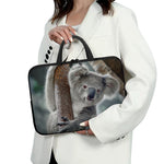 Cute Koala Print Laptop Sleeve With Handle