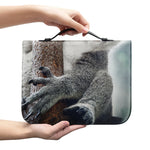 Cute Koala Print Leather Bible Cover