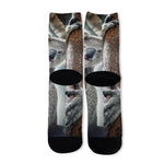 Cute Koala Print Long Socks
