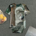 Cute Koala Print Men's Bodysuit