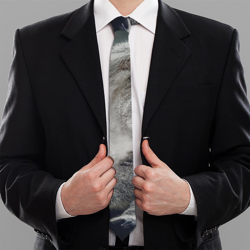 Cute Koala Print Necktie
