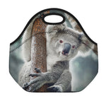 Cute Koala Print Neoprene Lunch Bag
