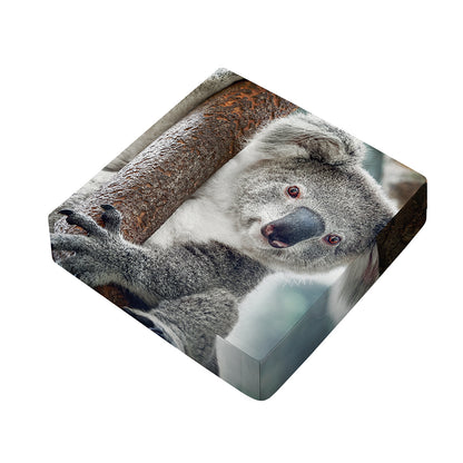 Cute Koala Print Outdoor Seat Cushion Cover