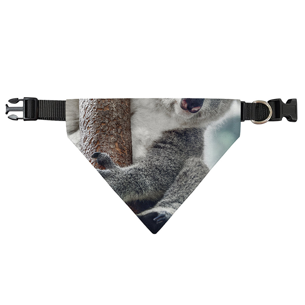 Cute Koala Print Over The Collar Dog Bandana