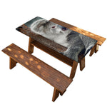 Cute Koala Print Picnic Table Cover