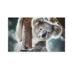 Cute Koala Print Polyester Flag