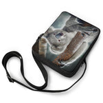 Cute Koala Print Rectangular Crossbody Bag