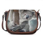 Cute Koala Print Saddle Bag