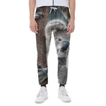 Cute Koala Print Scuba Joggers