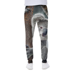 Cute Koala Print Scuba Joggers