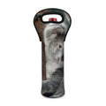 Cute Koala Print Single Neoprene Wine Tote