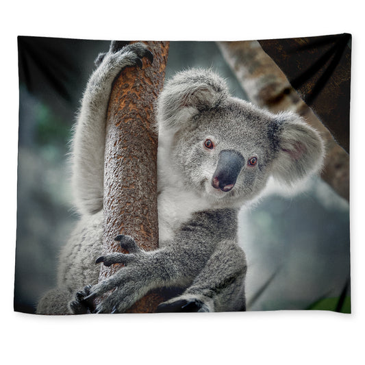 Cute Koala Print Tapestry