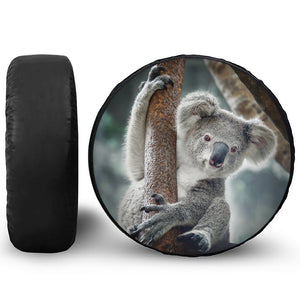 Cute Koala Print Tire Cover