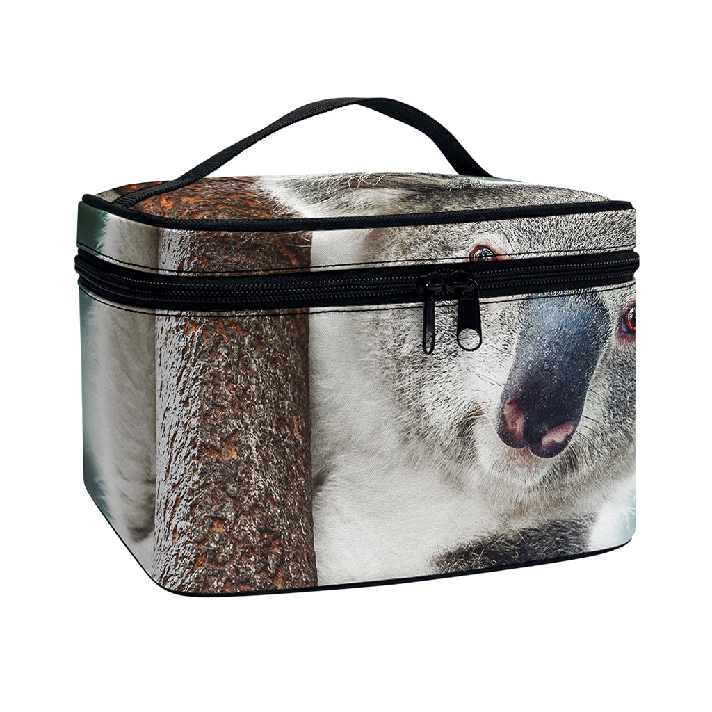 Cute Koala Print Travel Makeup Bag