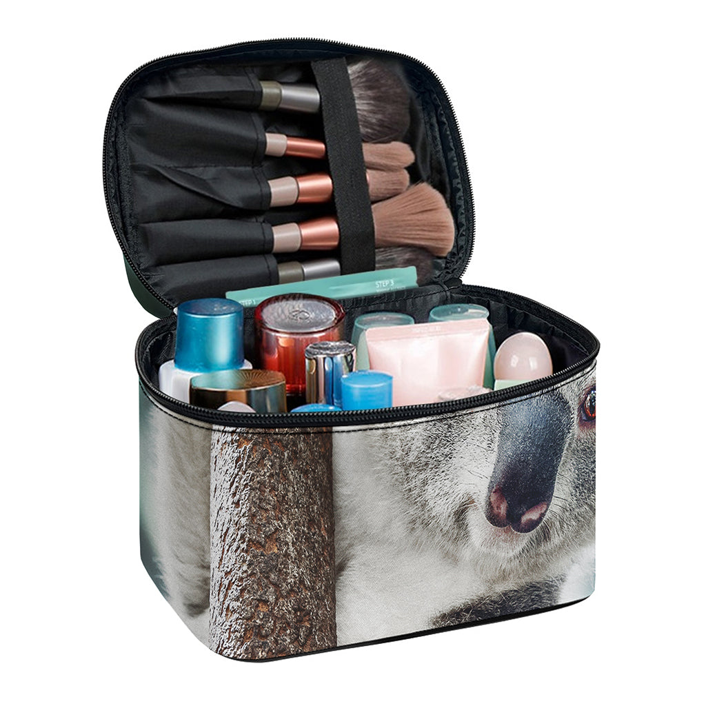 Cute Koala Print Travel Makeup Bag