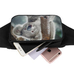 Cute Koala Print Waist Bag