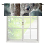 Cute Koala Print Window Valance