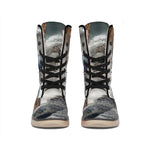 Cute Koala Print Winter Boots