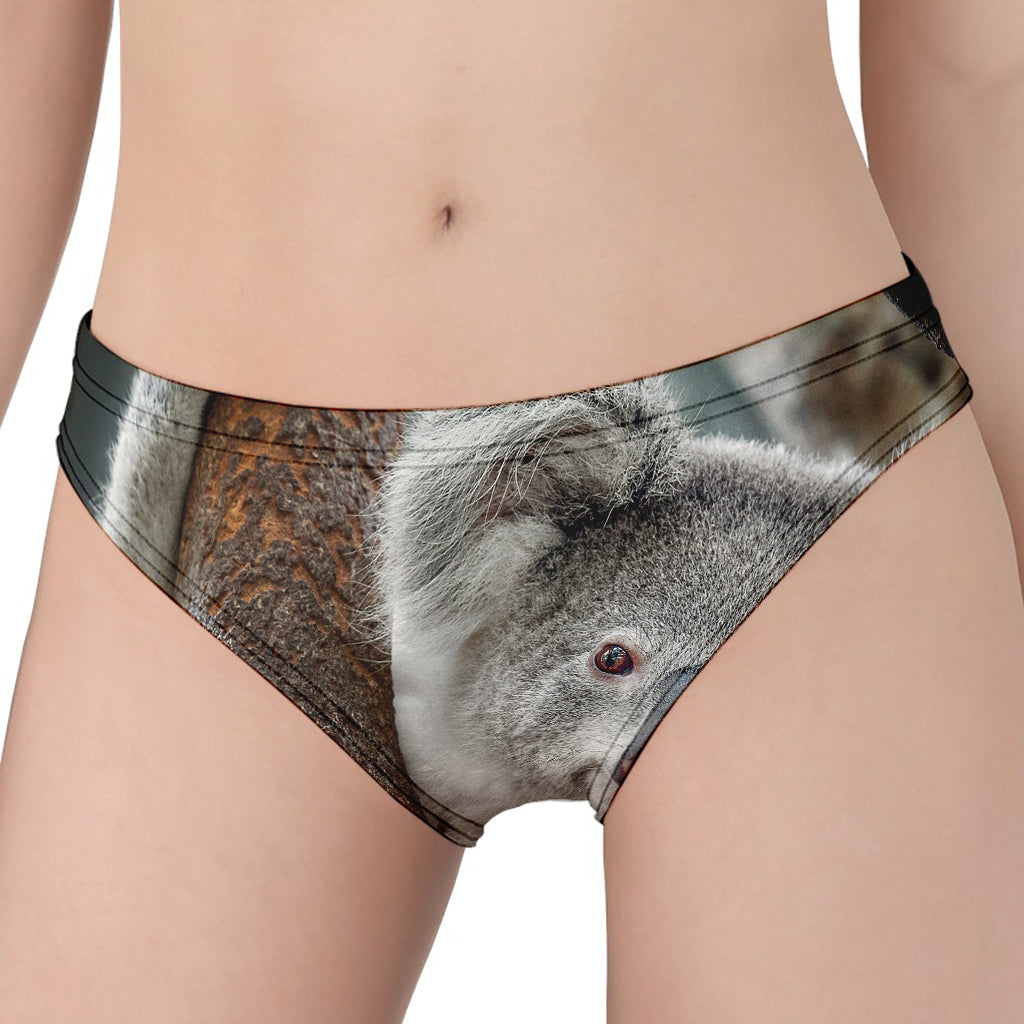 Cute Koala Print Women's Panties