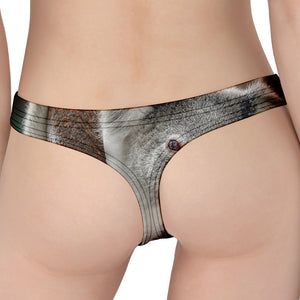 Cute Koala Print Women's Thong