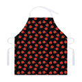 Cute Ladybird Pattern Print Adjustable Apron