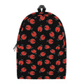 Cute Ladybird Pattern Print School Backpack