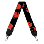 Cute Ladybird Pattern Print Bag Strap