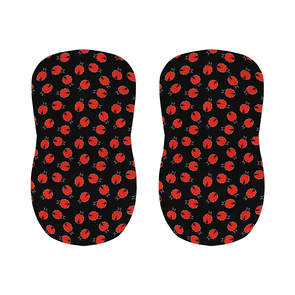 Cute Ladybird Pattern Print Bar Stool Covers