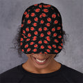 Cute Ladybird Pattern Print Baseball Cap