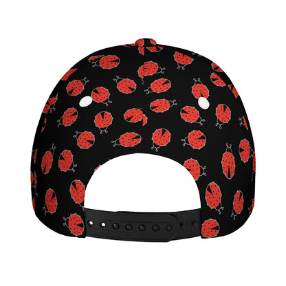 Cute Ladybird Pattern Print Baseball Cap