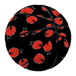 Cute Ladybird Pattern Print Basketball