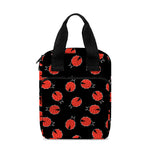 Cute Ladybird Pattern Print Bible Tote Bag