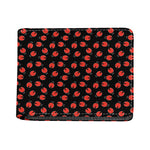 Cute Ladybird Pattern Print Bifold Wallet