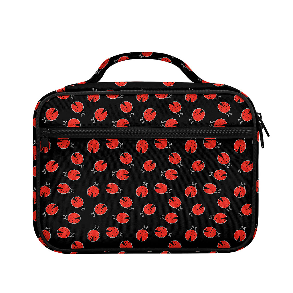 Cute Ladybird Pattern Print Briefcase Bible Bag