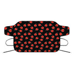 Cute Ladybird Pattern Print Car Windshield Snow Cover
