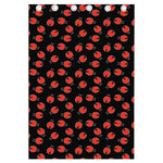Cute Ladybird Pattern Print Curtain
