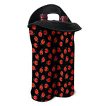 Cute Ladybird Pattern Print Double Neoprene Wine Tote