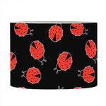 Cute Ladybird Pattern Print Drum Lamp Shade