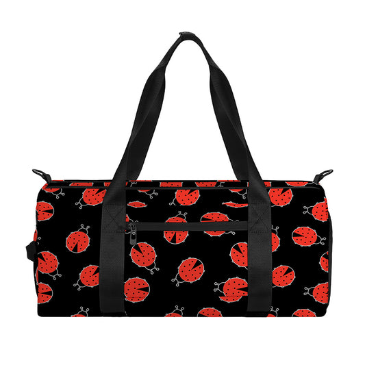 Cute Ladybird Pattern Print Gym Bag