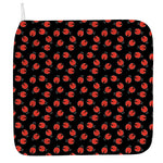 Cute Ladybird Pattern Print Hand Towel