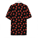 Cute Ladybird Pattern Print Hawaiian Shirt