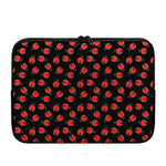 Cute Ladybird Pattern Print Laptop Sleeve