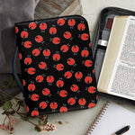 Cute Ladybird Pattern Print Leather Bible Cover